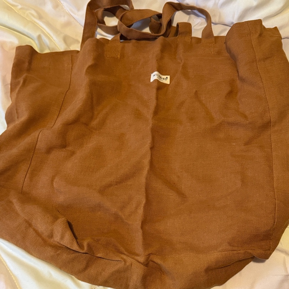 Wildbird Brown Tote Bag